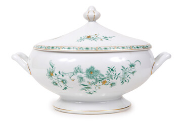 Antique porcelain tureen