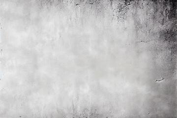  Old wall texture cement dirty gray with black background abstract grey and silver color design are light with white background, watercolor style AI Generated
