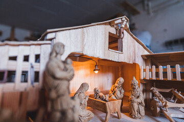 Weihnachten Krippe