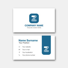 Logo alphabet letter 