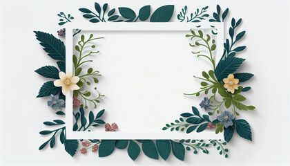 floral background generative ai