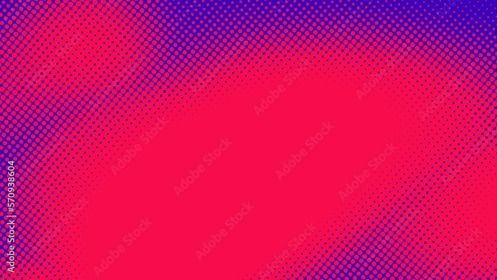 Poster abstract dots halftone purple pink color pattern gradient texture background.