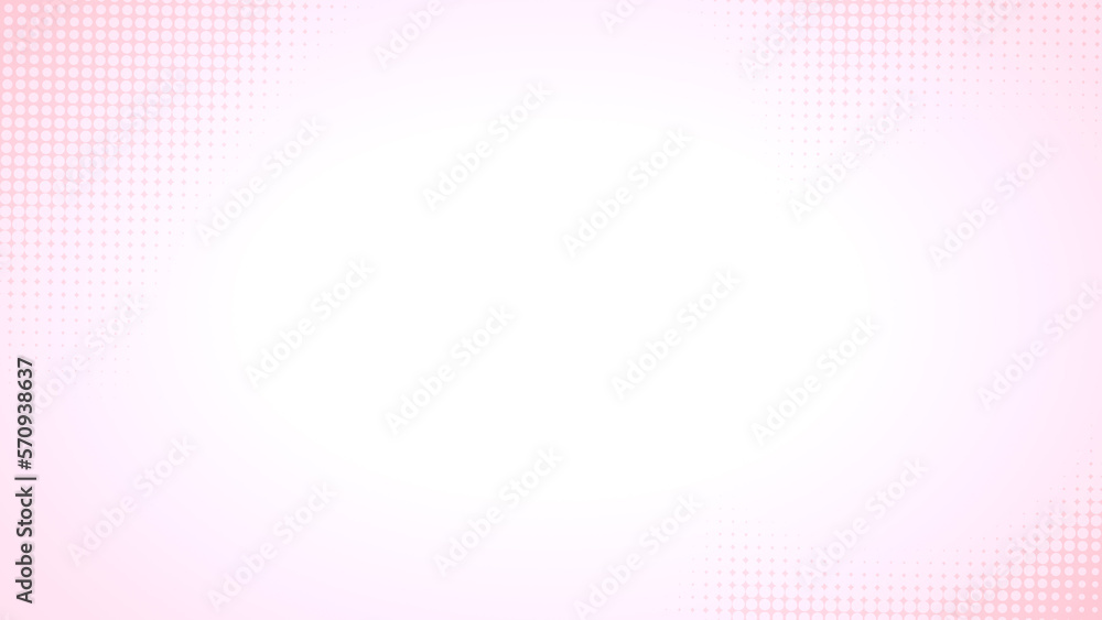 Poster dot pink pattern gradient texture background. abstract illustration pop art halftone and retro style