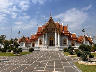 Obraz premium Marble temple Bangkok 