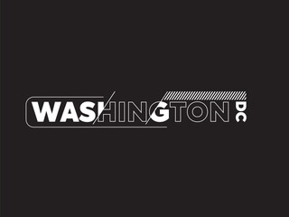 washington dc illustration design
