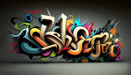 graffiti on wall