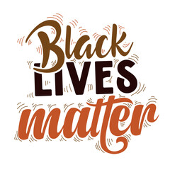 Black lives matter, color, design concept, sign, background