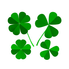 3d render clover leave