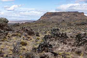 Discovering the vast landscape of Parque Patagonia in Argentina, South America 