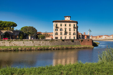 Fototapeta premium view of the town