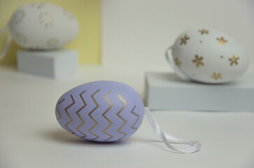 colorful eggs for the Easter holiday