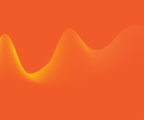 abstract background with waves