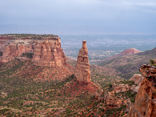 colorado monument rock formation