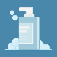 Shampoo Bottle Bathroom Color Icon
