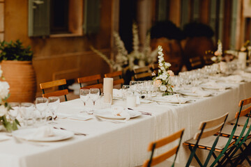 Banquet de mariage en Provence
