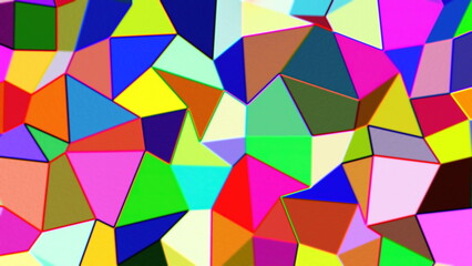 Low poly shape graphic trendy background