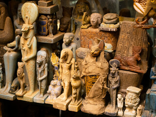 Figuras, souveniers, regalos de egipto, piezas de mercadillo