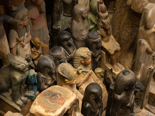 Figuras, souveniers, regalos de egipto, piezas de mercadillo