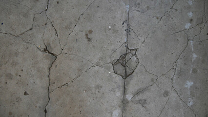 Obraz premium the texture of cracked concrete. Background
