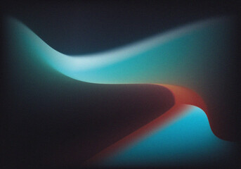 Abstract colorful vintage gradient background with grain texture