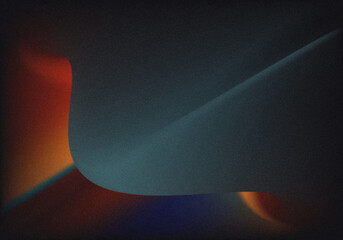 Abstract colorful vintage gradient background with grain texture