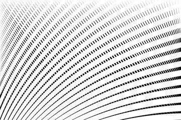 abstract halftone lines background, geometric dynamic pattern, vector texture