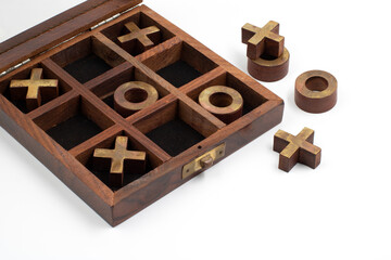 playful board game tic tac toe