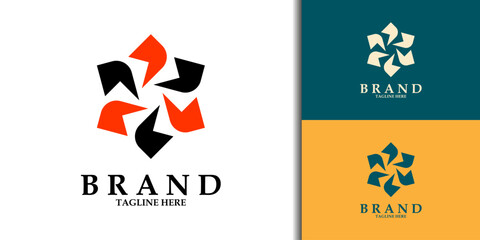 Logo design template ,suitable for company logo ,business logo and brand identity