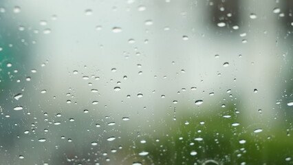 rain drops on a car. Condensation drops on car glass, autumn mood, background.air hujan. air jatuh. blur kaca mobil.air jatuh