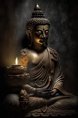 Zelfklevend Fotobehang buddha © hotstock