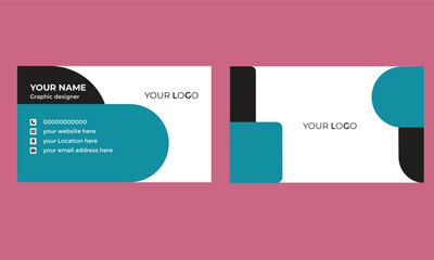 creative modern name card template vector
business card and business card flat design template vector Black Technology business card clean design template
