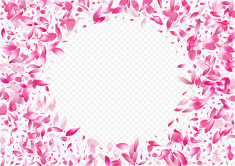 Red Floral Vector Transparent Background. Bloom