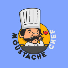 Mustache chef