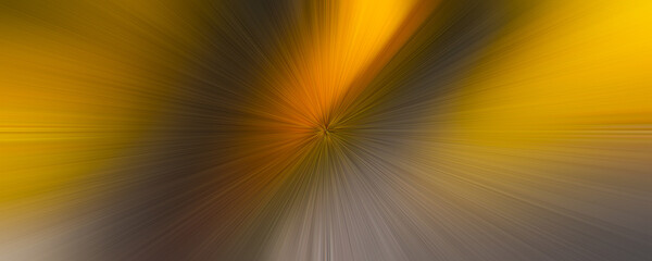 Obraz premium yellow color abstract shapes motion lines rays, illustration texture digital graphic. creative desktop background wallpaper