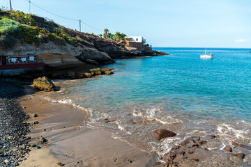 El Puertito in Adeje coast Tenerife Canary islands Spain