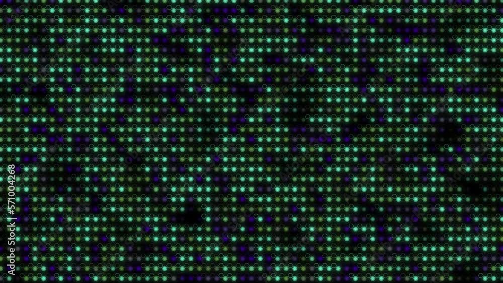 Poster abstract background with cube cell. modern technology animation with square mesh. digital geometric 
