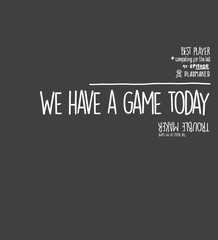 fashion type and slogan for print