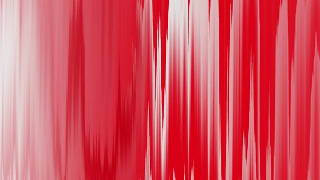 Vertical animation of liquid background in red and white tones. The effect of liquid transfusion. Gradient Fluid. Liquid waves abstract motion background.