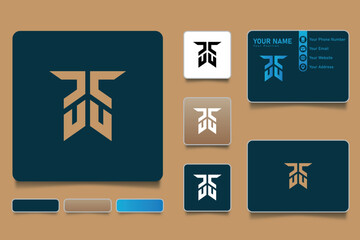 Obraz premium Monogram Logo