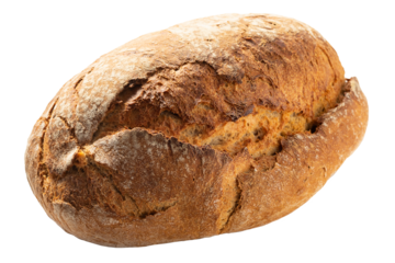 PNG, Round bread made from dark flour.	
