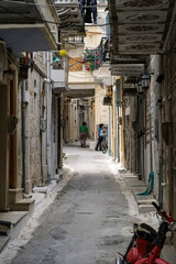 narrow street in the old town
