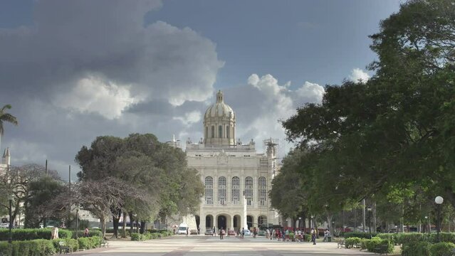 Havana revolution museum timelapse
