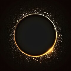 Circular Logo Frame Design. Background for circle logos. Detailed circle texture on plain background.