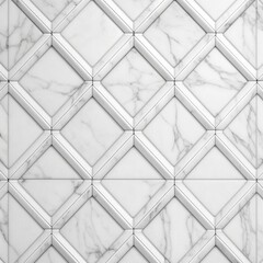 White marble texture and background for design pattern artwork. AI generated