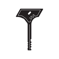Key icon vector
