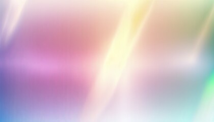 Abstract trendy holographic background. Real texture in pale violet, pink and mint colours with scratches and irregularities, Generative AI