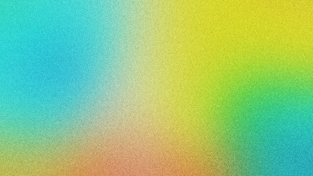 4K Digital grainy gradient with a colorful soft noise effect. A unique blend of vintage vibes and lo-fi VHS Glitch Texture.
