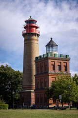 Leuchtfeuer Kap Arkona, Neuer Leuchtturm und Schinkelturm, Rügen