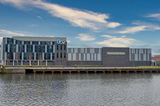 ITV building at Media City uk, home of Coronation Street