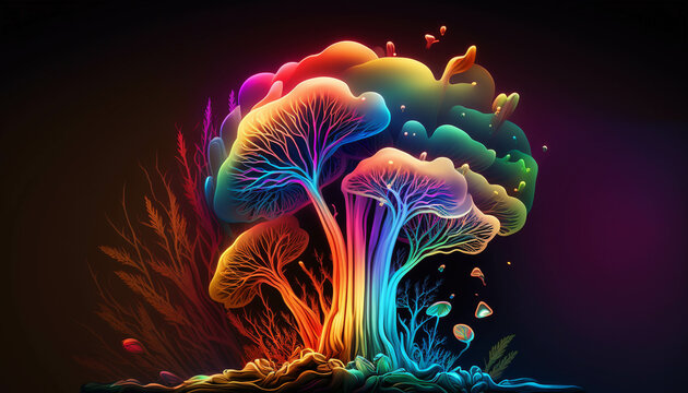 Rainbow-colored texture - HD Wallpaper